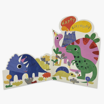 Dino-mite Day Dinosaur Birthday Card