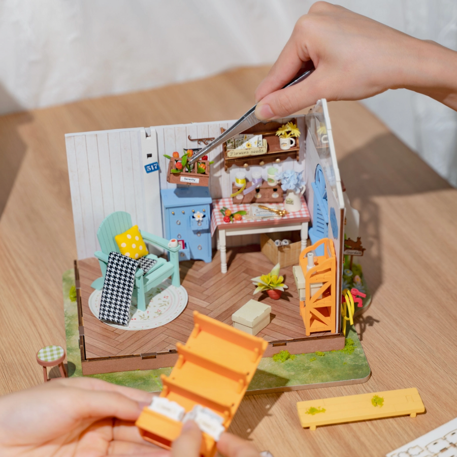 Dreamy Garden House DIY Miniature Kit