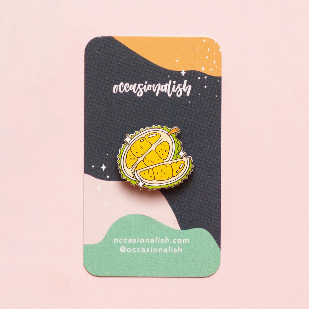 Durian Enamel Pin | Oh Shiny! Balloons & Party, Pasadena