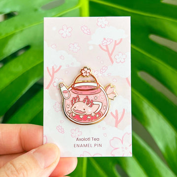 Axolotl Tea Pin