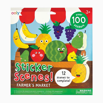 Farmer's Market Sticker Scenes