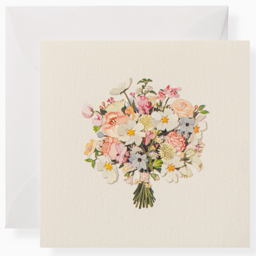 Flower Bouquet Mini Card