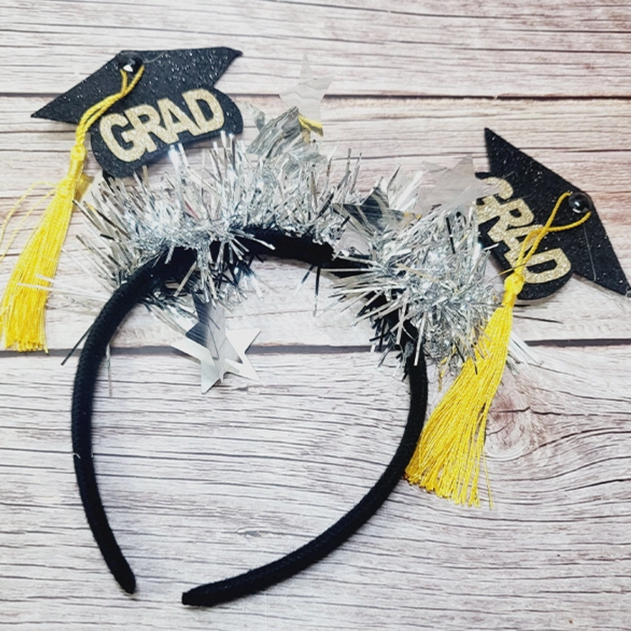 Grad Tassel Headband