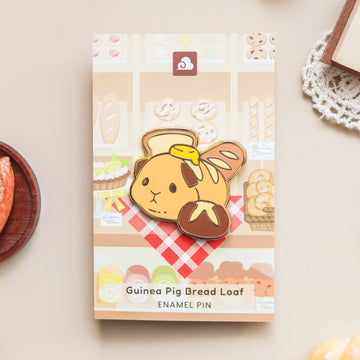 Guinea Pig Bread Loaf Pin