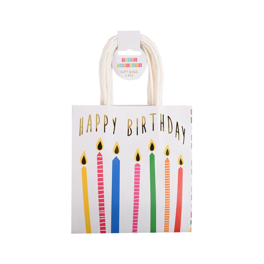 Happy Birthday Favor Bags
