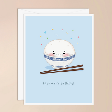 Have a Rice Birthday Card