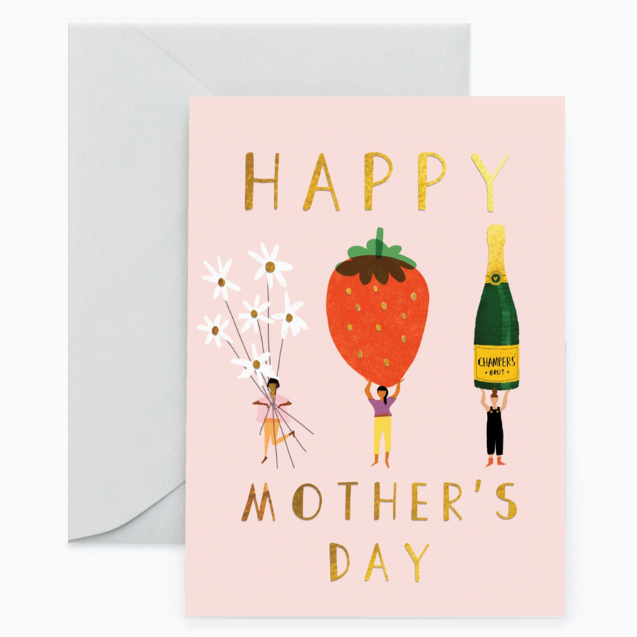 I Want Berries Mother's Day Card