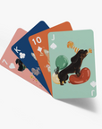 Illustrated Dog Playing Cards