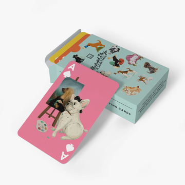Illustrated Dog Playing Cards