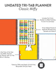 Miffy Undated Tri-Tab Planner