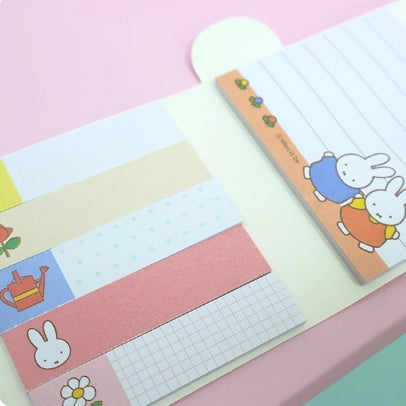 notepad featuring miffy bunny design