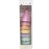 A package of mini party hats in pastel colors with star accents.
