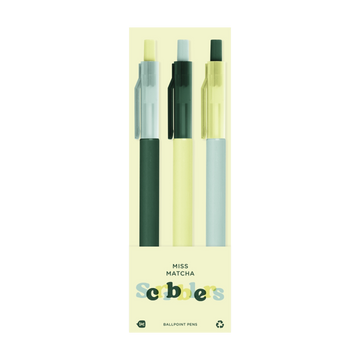 Miss Matcha Scribblers Pens