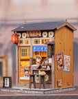 Ramen Morita-Ya DIY Miniature House Book Nook Kit
