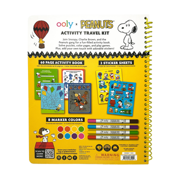 Peanuts Activity Travel Kit & Double-Ended Markers
