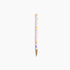 Pen with a colorful handle on a white background