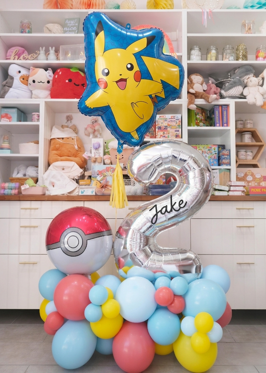 Pikachu Balloon Cloud