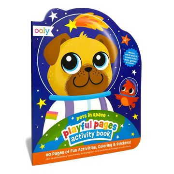 Playful Pages Activity Book - Pets in Space