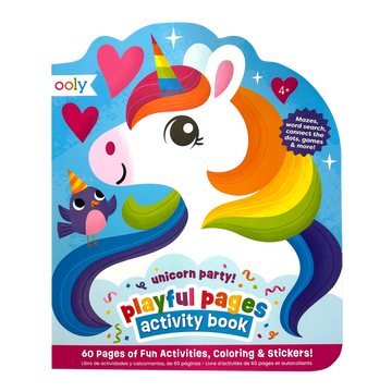 Playful Pages Activity Book - Unicorn Party
