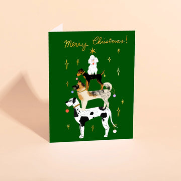 Pup Tree Holiday Card