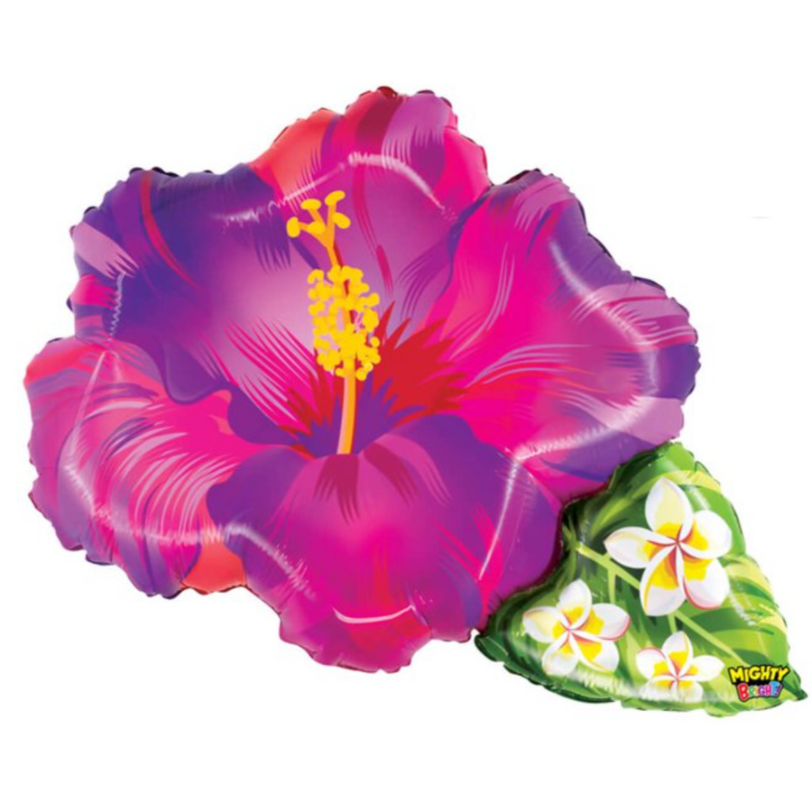 Purple Tropical Flower Balloon
