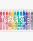Rainbow Sparkle Metallic Gel Crayons