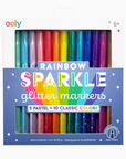 Rainbow Sparkle Glitter Markers