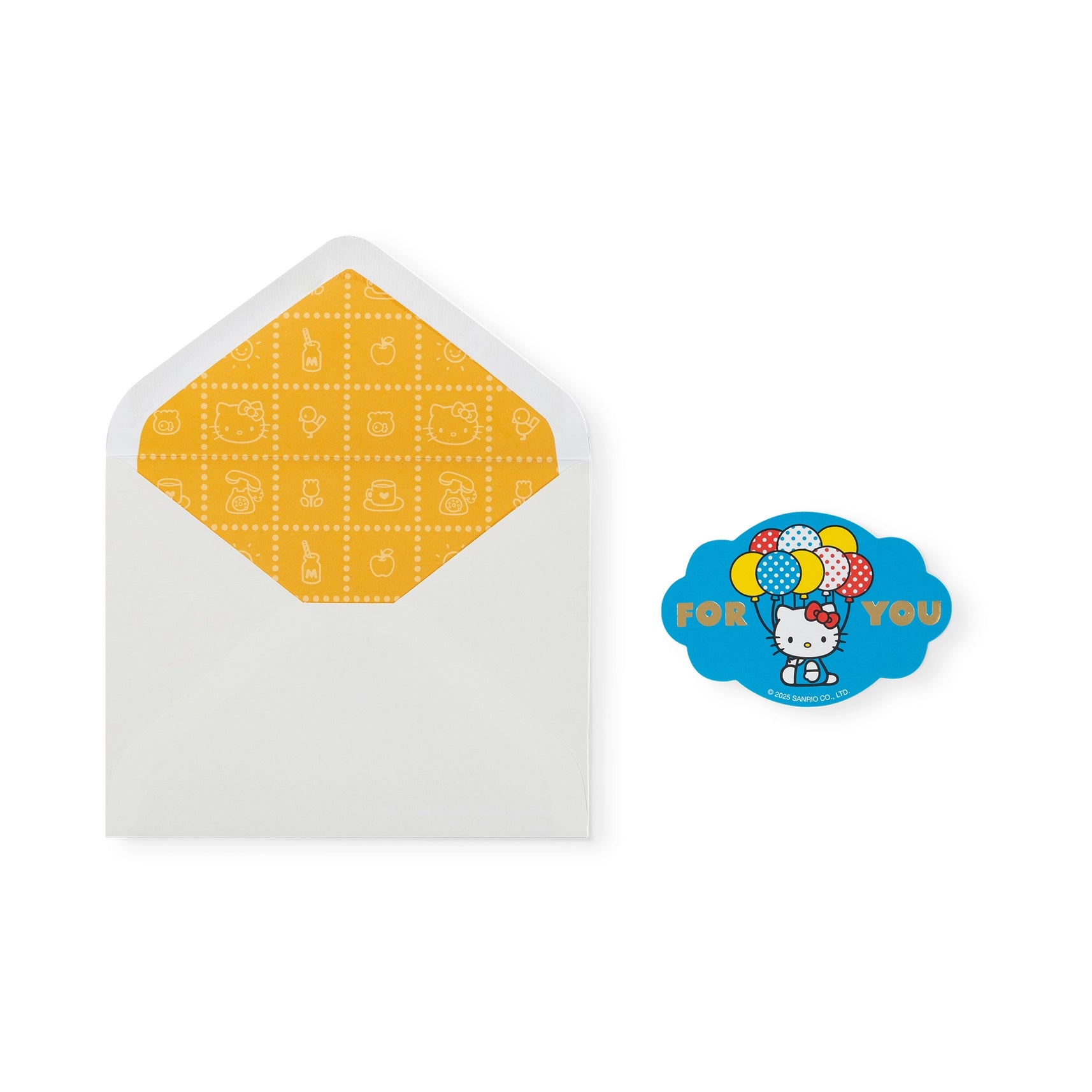 Envelope with Hello Kitty sticker seal
