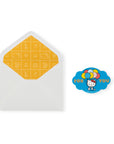 Envelope with Hello Kitty sticker seal