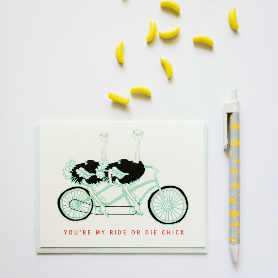 Ride or Die Chick Card