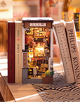 Sakura Wine Alley DIY Miniature House Book Nook Kit