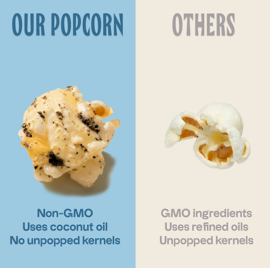 Tochi Black Sesame Popcorn