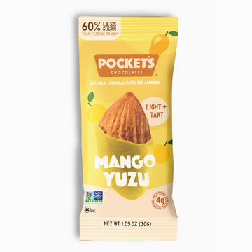 Mango Yuzu Chocolate Almonds - Snack Size