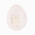 Pastel egg shaped plates with foil speckled accents