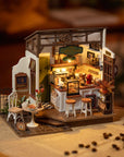 Slow Life Café DIY Miniature House Kit
