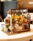Slow Life Café DIY Miniature House Kit