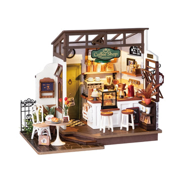 Slow Life Café DIY Miniature House Kit