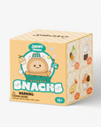A blind box of 'Smoko Friends Snacks' featuring vinyl smoko characters dressed as snacks
