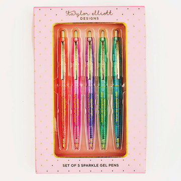 Sparkle Gel Pen Set of 5