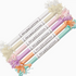 A collection of Sparklettes sparklers with pastel-colored wrapping