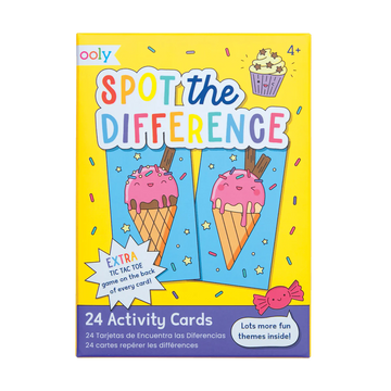 Spot the Difference Activity Cards