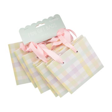 Spring Checker Gift Bags
