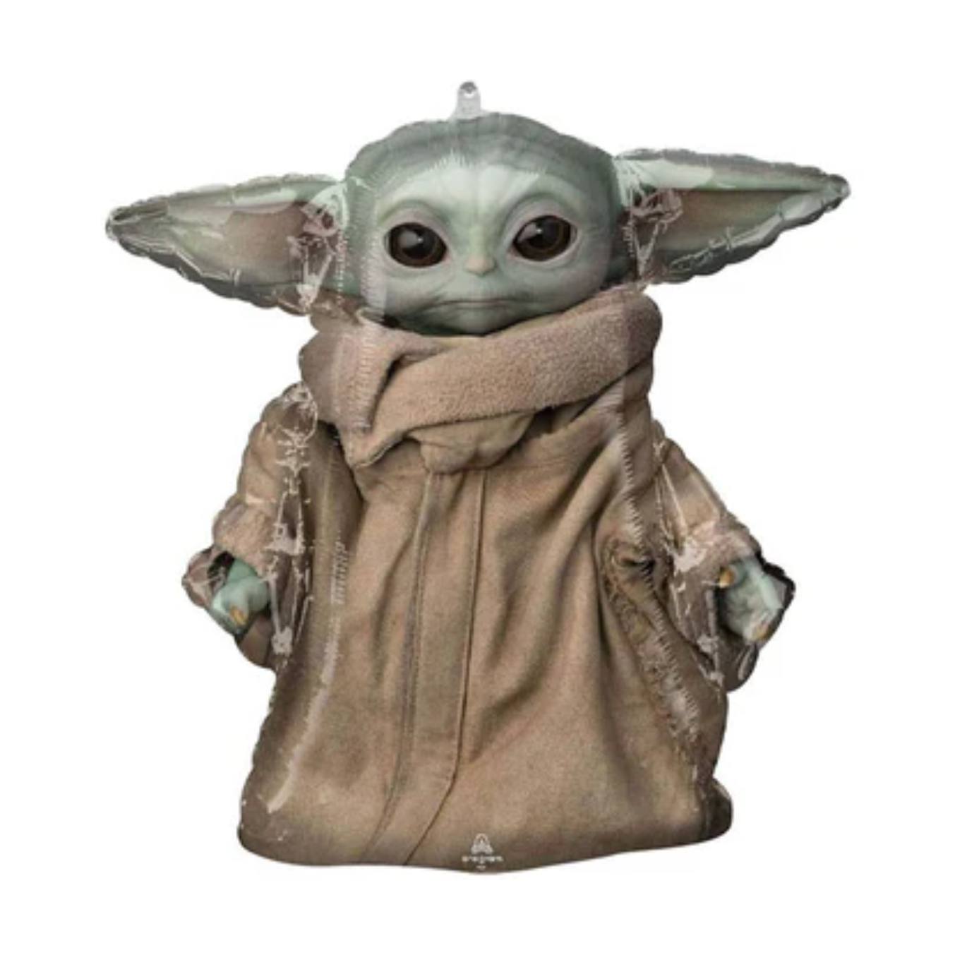 balloon of the mandalorian character the child/grogu from star wars