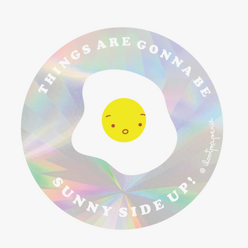Sunny Side Up Suncatcher Sticker