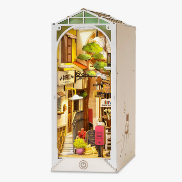 Sunshine Town DIY Miniature House Book Nook Kit