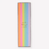 A pack of pastel rainbow skinny tall candles