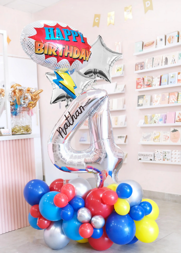 Superhero Balloon Cloud