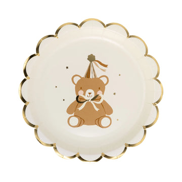 Teddy Bear Baby Plates