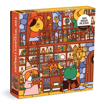 The Wizard's Library 500 Piece Puzzle