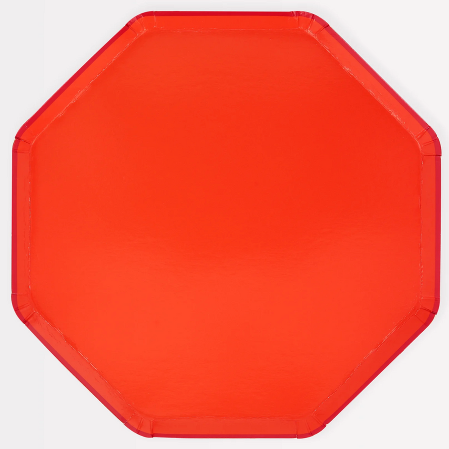 Tomato Red Dinner Plates